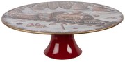 Cake Stand ? 29x10 Cm White Plastic - ? 29*10 cm