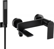 Mexen Zero R02 vaňová batéria so sprchovým setom, čierna - 7113R02-70