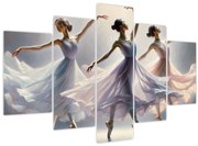 Obraz - Tri baletky (150x105 cm)