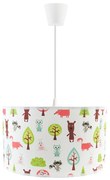 Detský luster na lanku FOREST 1xE27/60W/230V