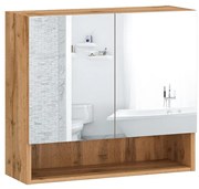 Zrkadlová skrinka Bruno 80 dub