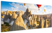 Obraz - Teplovzdušné balóny (120x50 cm)