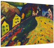 Obraz - Vasily Kandinsky, Houses at Murnau, reprodukcia (70x50 cm)