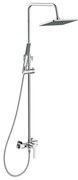 Laveo Pinar, sprchová súprava s ručnou a hlavovou sprchou, chrómová, LAV-PAW_00KB