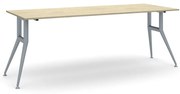 Rokovací stôl WIDE, 2000 x 800 mm, dub prírodný