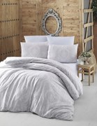 Obliečky bavlnené Elegante sivé TiaHome - 1x Vankúš 90x70cm, 1x Paplón 140x200cm