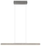 Svetlosivé LED závesné svietidlo Helios – Trio