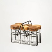 Sada koreničiek METTERE s držiakom 743665 (6 ks)