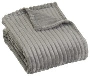 Sivá deka z mikroplyšu 130x160 cm Fur Velvet – Casa Selección