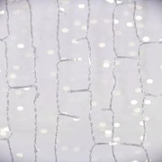 LED Vonkajší vianočný záves CURTAIN 480xLED/8,4W/230V 3x3 m IP44 studená biela
