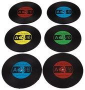 Sada 6 silikónových tácok Rex London Record