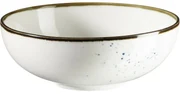 Mäser Miska Pintar White modré bodky 17 cm, 17 cm