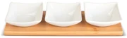 Lamart LT9217 4-dielna súprava servírovacíchmisiek Bambus, 26 x 8 cm