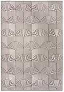 Hanse Home, Kusový koberec Pangli 105850 Linen – na von aj na doma, 80x150, hnedá, chodba / predsieň