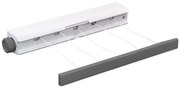 Nástenný vyťahovací sušiak na bielizeň Relaxdays RD10018858 – 5 šnúr, 21 m
