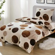 Jemné mikroplyš obliečky Homa DEBORAH CIRLCE 140x200 cm