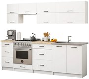 Kuchynská linka OLIWIA G2 2.4 m biela