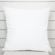 Biante Bavlnená saténová obliečka na vankúš ST-001 Biela 50 x 70 cm