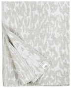 Ľanový uterák Jäkälä, ľan-biely, Rozmery  95x180 cm