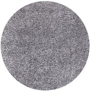Ayyildiz, Kusový koberec Life Shaggy 1500 light grey kruh, 80x80 (priemer) kruh, šedá, obývacia izba