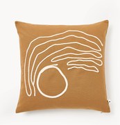 Ručne vyšívaný poťah na vankúš z organickej bavlny Jot