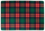 Rohožka s károvaným vzorom Tartan - 75 * 50 * 1cm