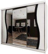 Skriňa Top 9 250 Biely