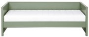 Zelená jednolôžková posteľ 90x200 cm Nikki – WOOOD