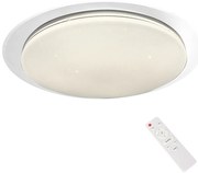 Stropné LED svietidlo Ontario, 1x LED 48w, 3000-6000k, w, s ovládačom