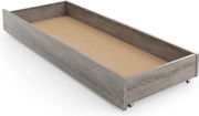 Úložný box pod posteľ ELISA 200 cm, dub lanýž