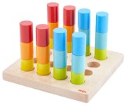 Stohovacia motorická hra s valčekmi