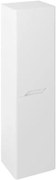Sapho Sapho, MEDIENA skrinka vysoká 35x140x30cm, 2x dvierka, ľavá/pravá, biela matná/biela ma, MD350