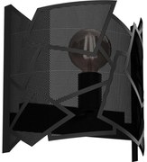 Nástenné svietidlo CAMO 1xE27/15W/230V čierna