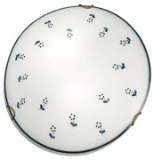 Kolarz 731.12.4.17 - Stropné svietidlo NONNA 2xE27/60W/230V pr. 40 cm modrá