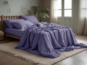 Mušelínové obliečky MUSSARI svetlofialové Rozmer obliečok: 70 x 90 cm | 140 x 200 cm