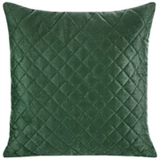 Dekorstudio Dekoračná obliečka na vankúš LUIZ3 v tmavo zelenej farbe Rozmer vankúša: 40x40cm
