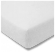 Posteľná plachta jersey biela TiaHome - 180x200cm