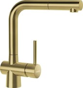 Schock LAIOS drezová batéria s vyťahovacou sprškou, biele zlato, 517120WGO