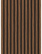 Mexen Lam-B, akustické stenové lamely 275 × 30 cm, HDF doska 4 mm, technická dyha, mahagón rubínový, S100-275307-3015-013