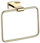 Mexen príslušenstvo, ZOJA držiak na uteráky - Ring, zlatá, 7019132-50