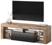 TV skrinka/stolík Bionca  (dub lancelot + čierna). Akcia -20%. Vlastná spoľahlivá doprava až k Vám domov. 1098606