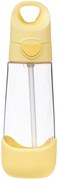 Fľaša na pitie so slamkou 600 ml - lemon twist