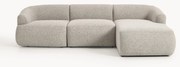 Modulárna buklé rohová pohovka Sofia (3-miestna)