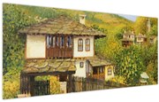 Obraz - Chalúpky v lete (120x50 cm)