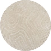 XXXLutz VLNENÝ KOBEREC, 160/160 cm prírodná farba Flair Rugs - Online Only bytové doplnky - 003165044502