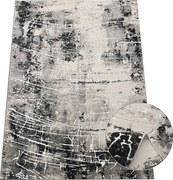 Koberec Opera 8080 GREY – sivý koberec s abstraktným vzorom Rozmer: 280x370 cm