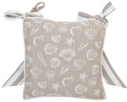 Podsedák bez výplne Sea Shells - 40 * 40 cm