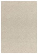Krémový ručne tkaný koberec s prímesou vlny 160x230 cm Theodore Chevron – Asiatic Carpets