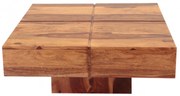 Konferenčný stolík Gani 85x35x85 z indického masívu palisander Super natural