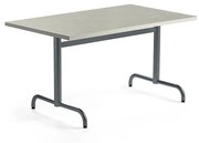 Stôl PLURAL, 1200x800x720 mm, linoleum - šedá, antracit